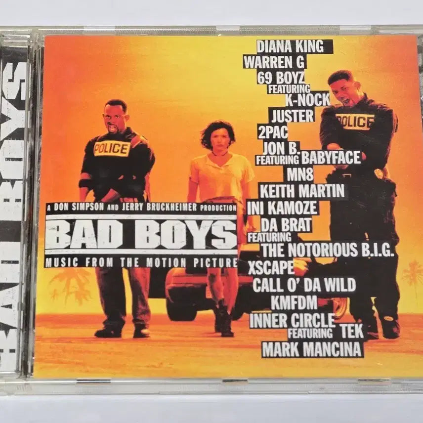 [BUNJANG] Bad Boys (1995) Original Soundtrack CD / 영화 나쁜 녀석들 (Bad Boys) OST