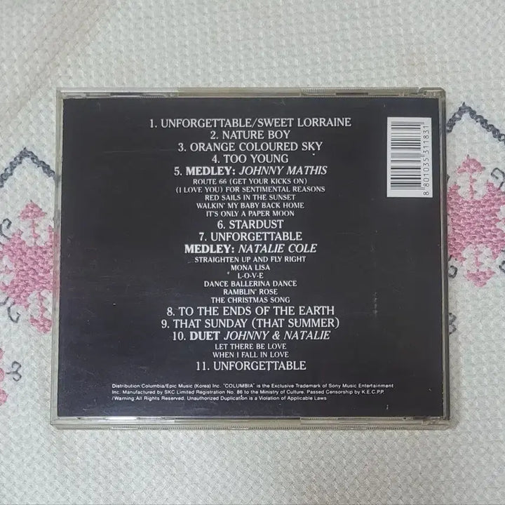[BUNJANG] Johnny Mathis CD / 조니 마티스 시디