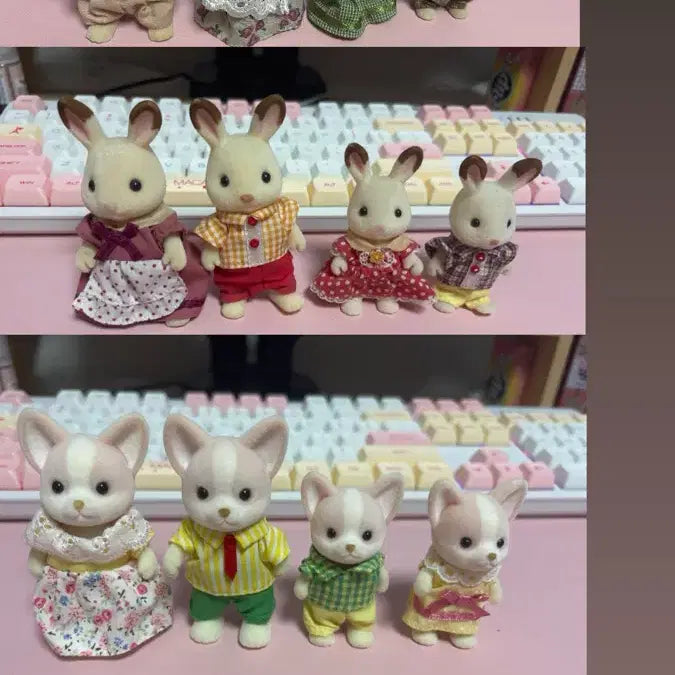 [BUNJANG] Sylvanian Families Bundle - Vintage, Retired, Rare Figures (60+ pieces) &amp; Furniture Set / 실바니안 패밀리 대량 일괄판매  구형/단종/희귀 가족 다수 (60체+)