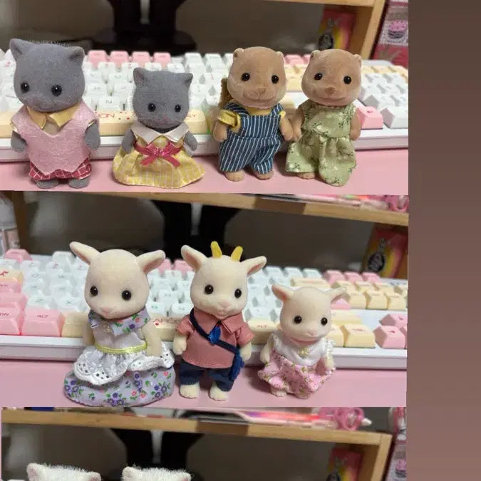 [BUNJANG] Sylvanian Families Bundle - Vintage, Retired, Rare Figures (60+ pieces) &amp; Furniture Set / 실바니안 패밀리 대량 일괄판매  구형/단종/희귀 가족 다수 (60체+)