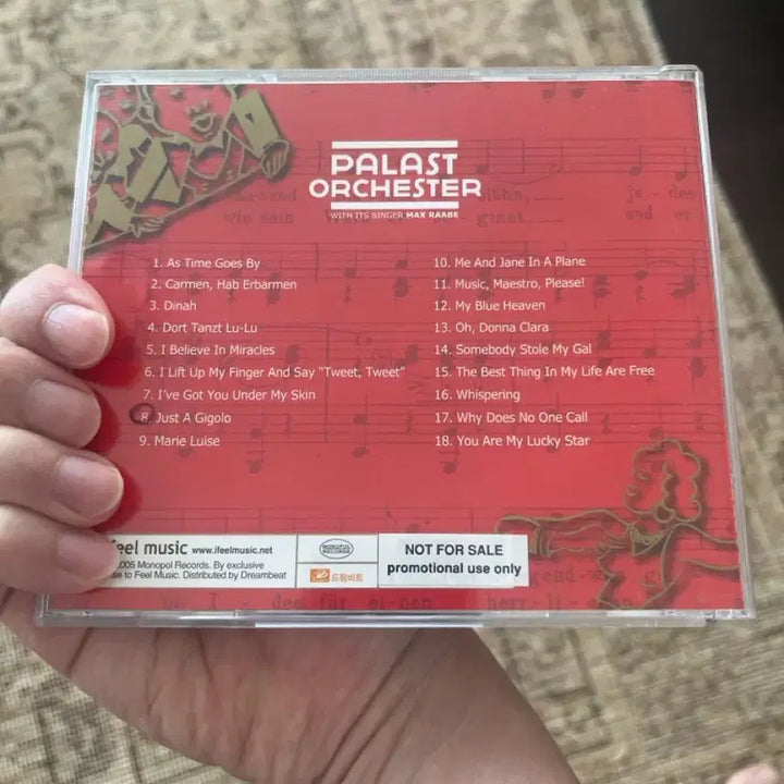 [BUNJANG] Palast Orchester Max Raabe Best Album CD / 팔라스트 오케스트라 맥스 라베 베스트 앨범 CD