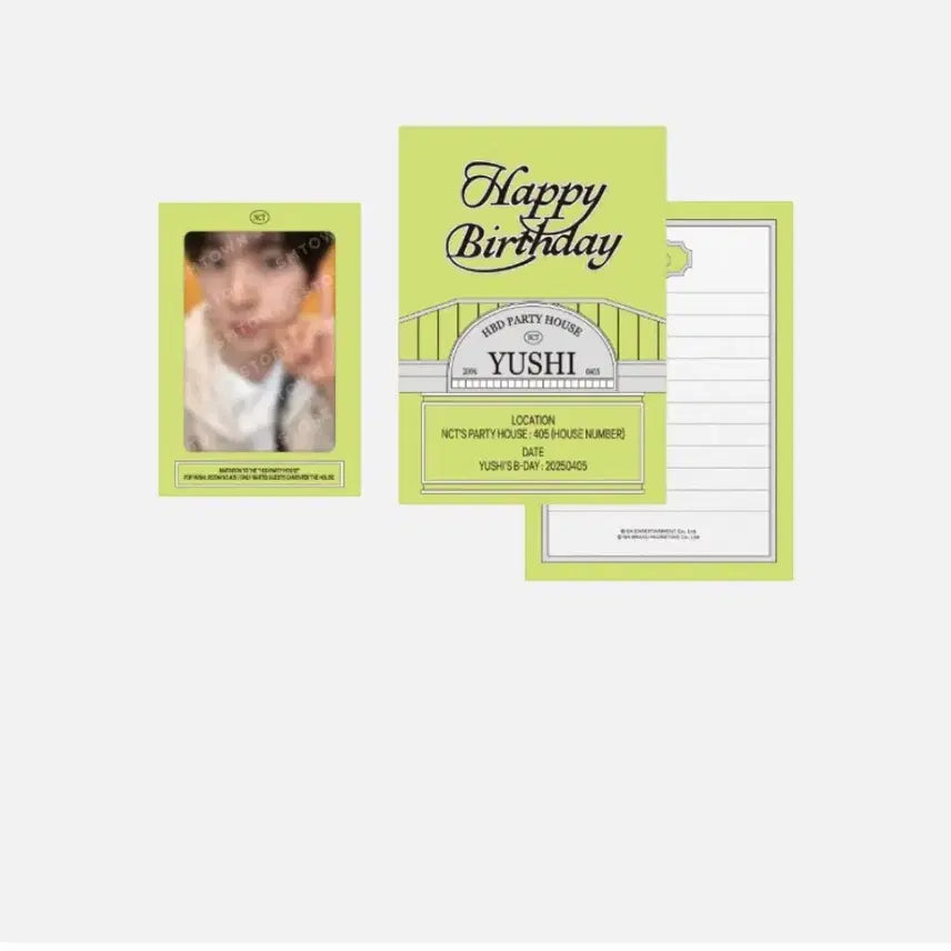 [BUNJANG] NCT WISH Yushi 2025 Birthday Kit Bundle Set / 엔시티 위시 유우시 2025 생일 키트 일괄 판매
