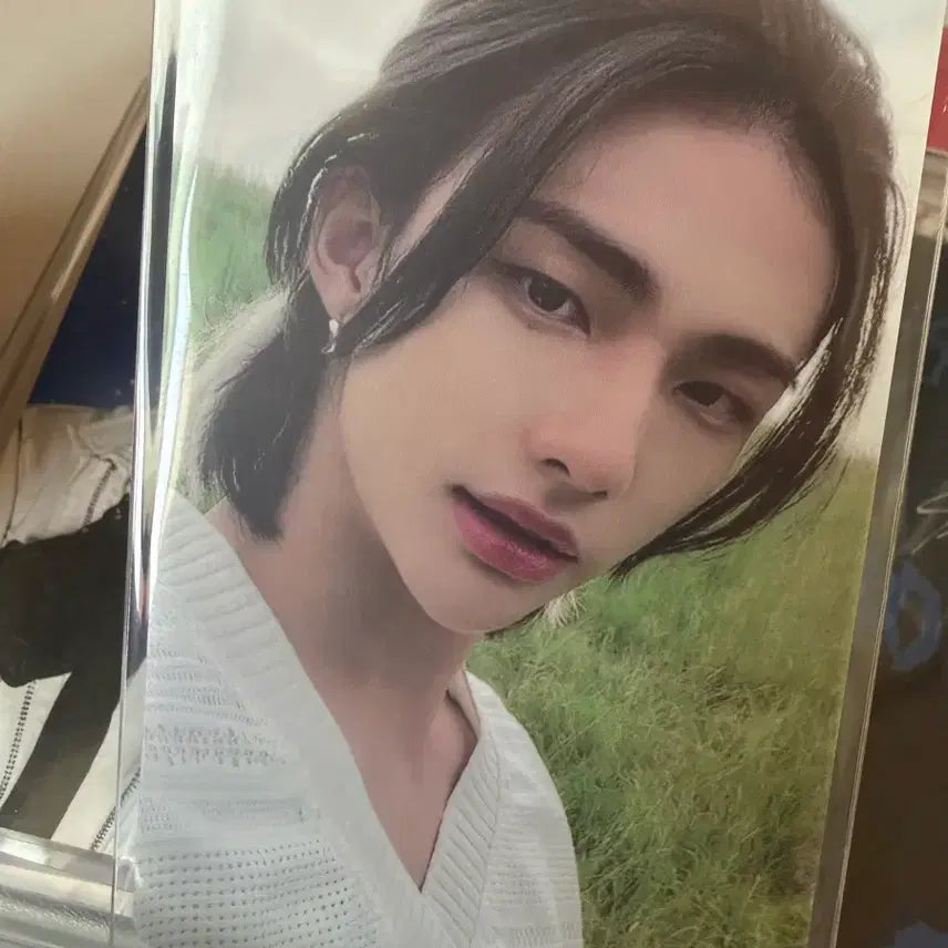 BUNJANG] Stray Kids Hyunjin NOEASY Soundwave Lucky Draw Photocard