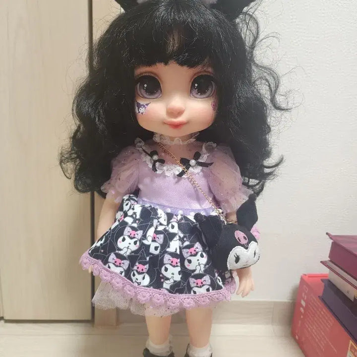[BUNJANG] Baby Doll Kuromi Snow White Repaint Doll / 베이비돌 쿠로미 백설공주 판매합니다