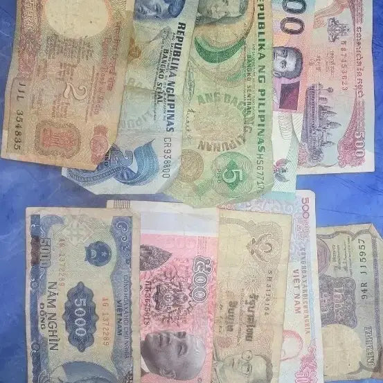 [BUNJANG] Vintage World Currency Collection Bundle / 신권보다귀한 빈티지 세계 각국 희귀 구권 지폐 일괄 판매 / 외국지폐 수집용