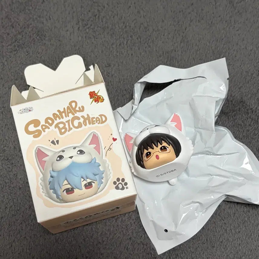 [BUNJANG] Gintama Sadaharu Big Head Figure / 은혼 사다하루 빅헤드 피규어 신파치 판매