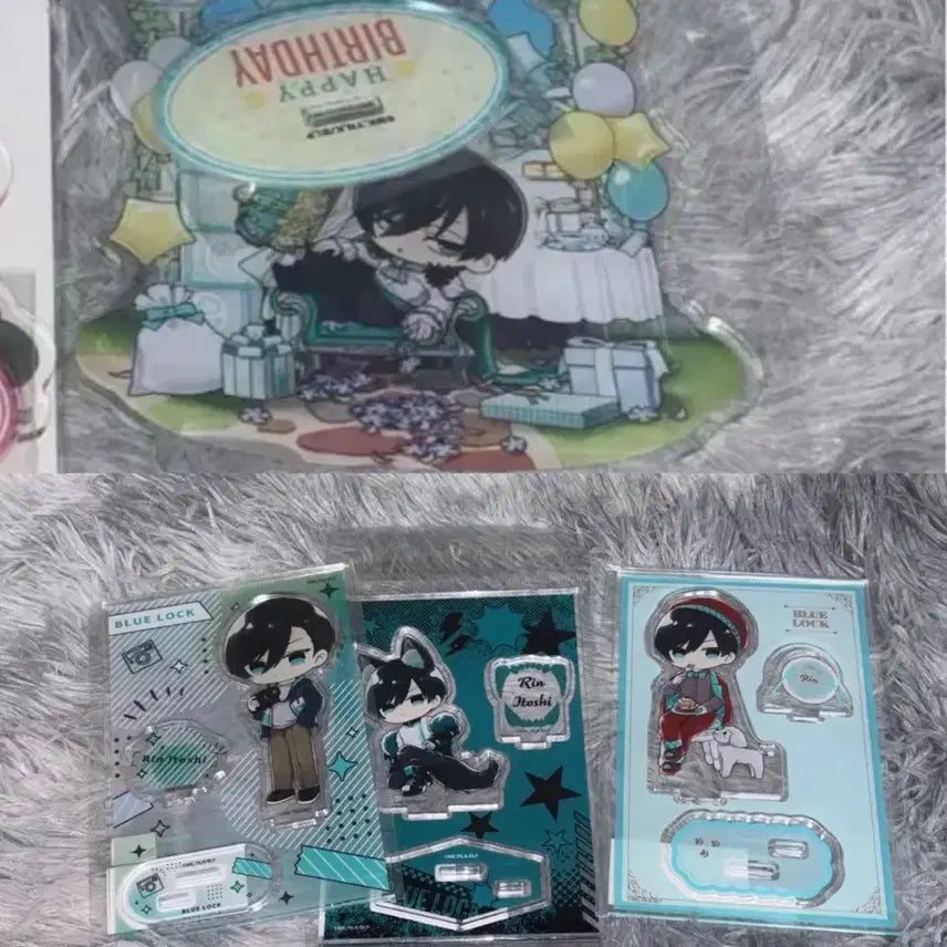 [BUNJANG] Blue Lock Itoshi Rin Acrylic Stand Set (4 Types, Bundle) / 찐막가격,급전) 블루록 이토시 린 아크릴 스탠드 4종 일괄