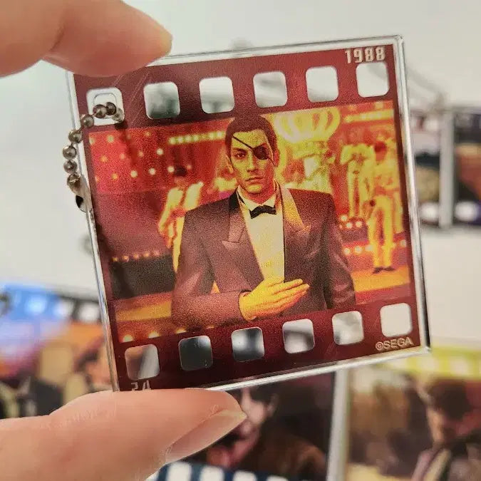 [BUNJANG] Yakuza Majima Acrylic Keyring / 용과같이 마지마 아크릴 키링