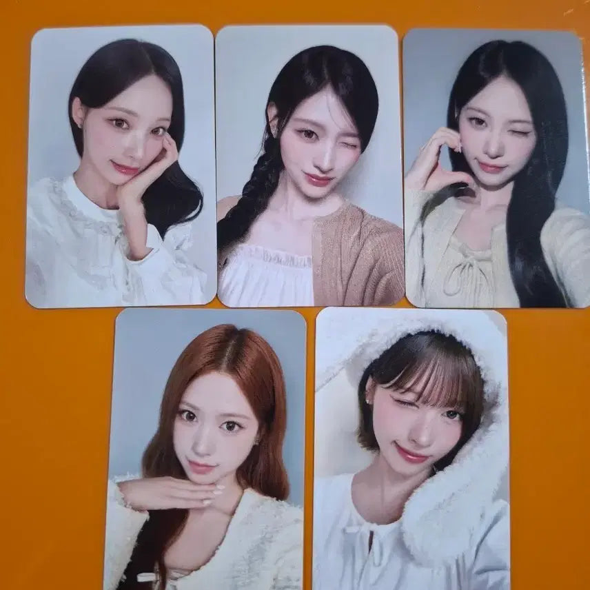 [BUNJANG] RESCENE HALLYS Photocard Set (5 types) / 리센느 할리스 포카 5종