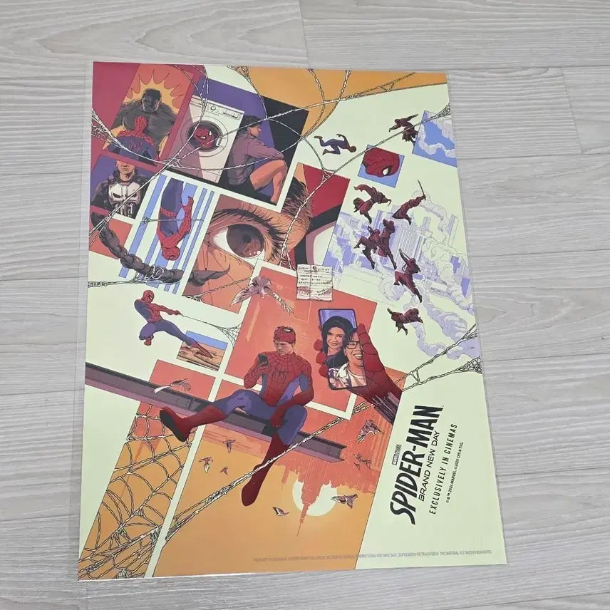 [BUNJANG] Spider-Man: Brand New Day Collage Poster / 스파이더맨 : 브랜드 뉴데이 콜라주 포스터 판매