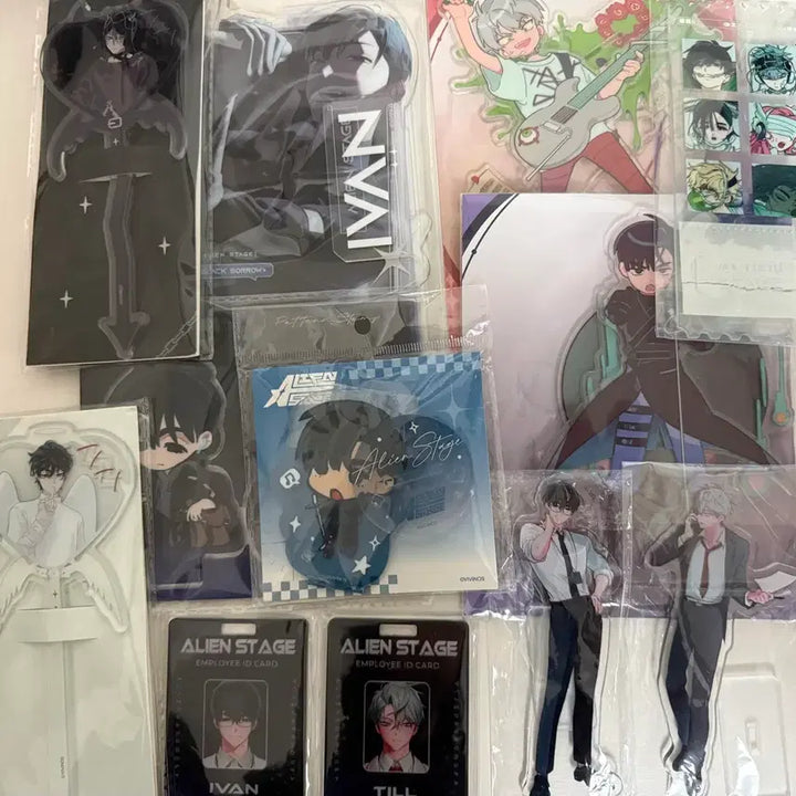 [BUNJANG] A-Stage Evan Till Acrylic Bundle Set / 일괄) 에이스테 이반 틸 아크릴 공식 비공식 루비아 Lubya