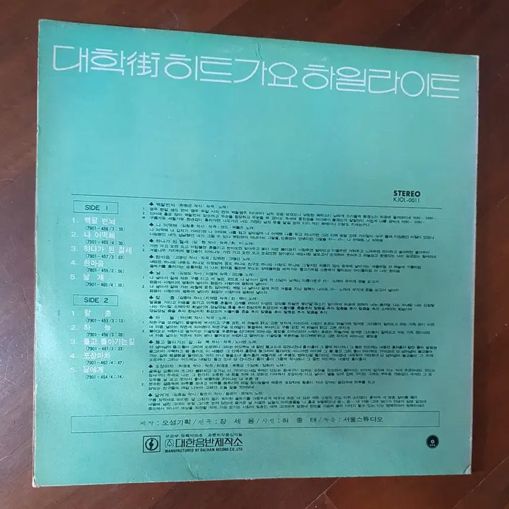 [BUNJANG] Various Artists 1979 University Hit Songs Highlight LP / 대학가히트가요 하일라이트 LP.1979