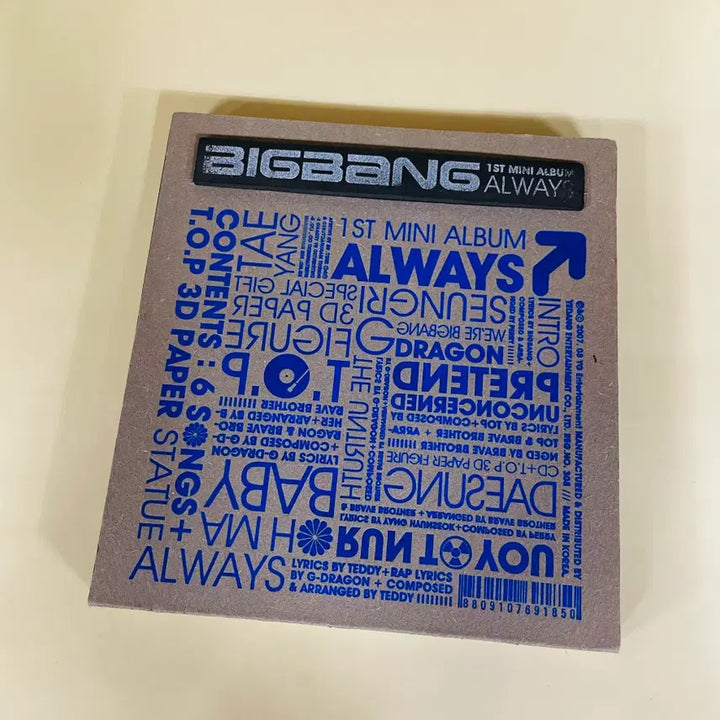 [BUNJANG] BIGBANG 1st Mini Album ALWAYS / [중고음반/CD] 빅뱅 BIGBANG 미니1집 EP - ALWAYS (하자확인필요)