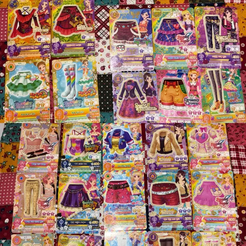 [BUNJANG] Aikatsu! Card Bundle Set / [ 세트 5개 외 일괄 ] 아이엠스타 아이카츠 카드 일괄 판매