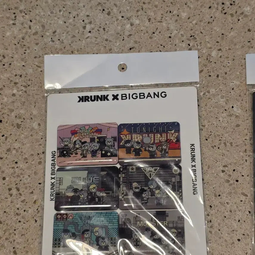[BUNJANG] BIGBANG 10th Anniversary KRUNK Collaboration Magnet Set / 빅뱅 10주년 기념 마그넷