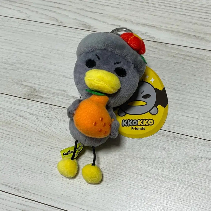 [BUNJANG] Hello Jadoo Kkoko Jeju Version Dol Hareubang Keyring / 안녕자두야 꼬꼬 제주 인형 키링 - 돌하르방 꼬꼬