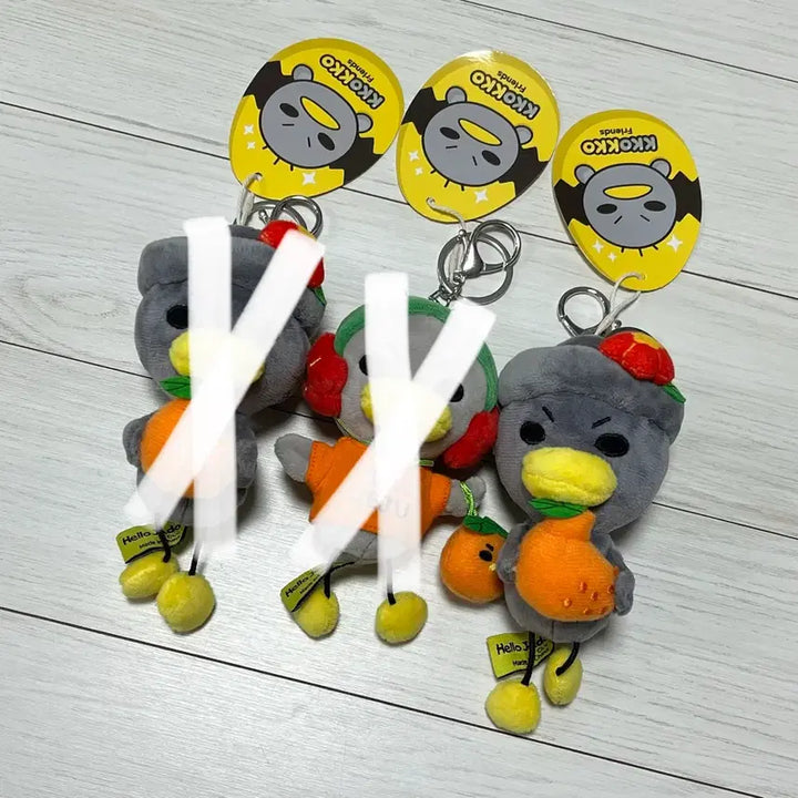 [BUNJANG] Hello Jadoo Kkoko Jeju Version Dol Hareubang Keyring / 안녕자두야 꼬꼬 제주 인형 키링 - 돌하르방 꼬꼬
