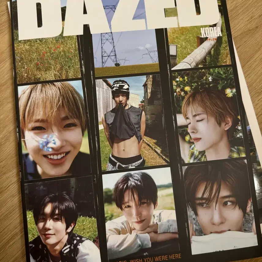 [BUNJANG] NCT WISH DAZED Magazine Supplement / NCT WISH 잡지 데이즈드 부록