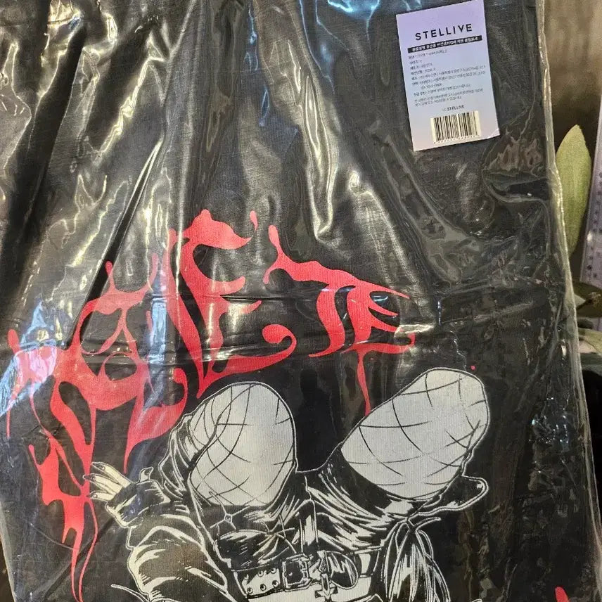 [BUNJANG] Stellive Rize Black T-shirt Size 2 / 스텔라이브 리제 반팔티 블랙 2사이즈