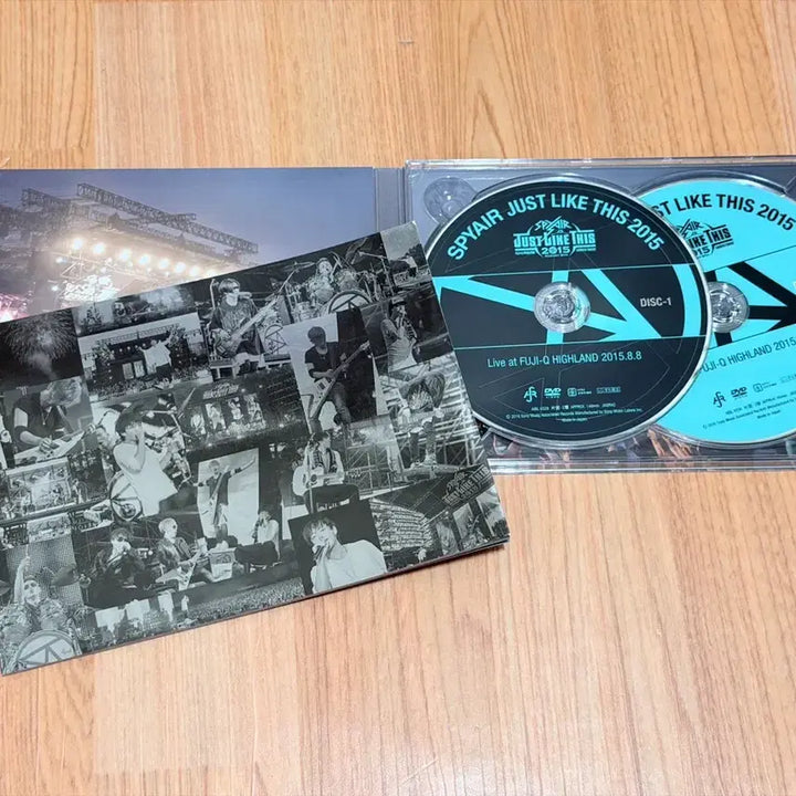 [BUNJANG] SPYAIR Just Like This 2015 DVD / DVD) 스파이에어 Just like this 2015 저락디