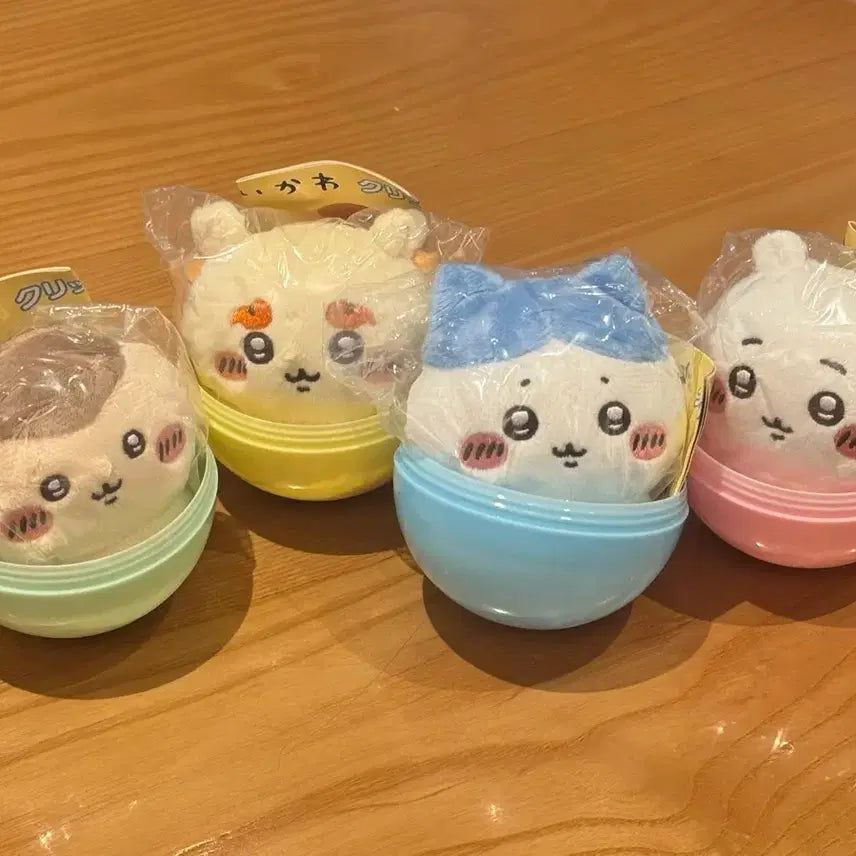 [BUNJANG] Chiikawa Sitting Plush Clip Set (Series 1) / 치이카와 앉은 누이 클립형 1탄 풀세트