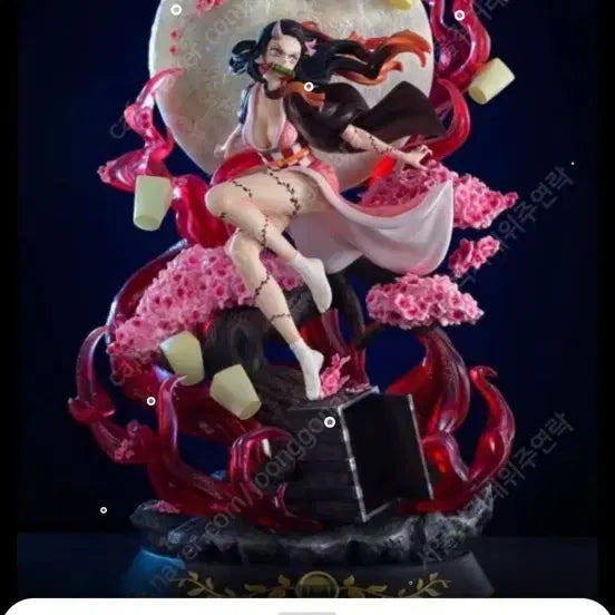 [BUNJANG] Demon Slayer Nezuko Magic Cube Resin Figure / 귀멸의 칼날 네즈코 매직큐브 레진