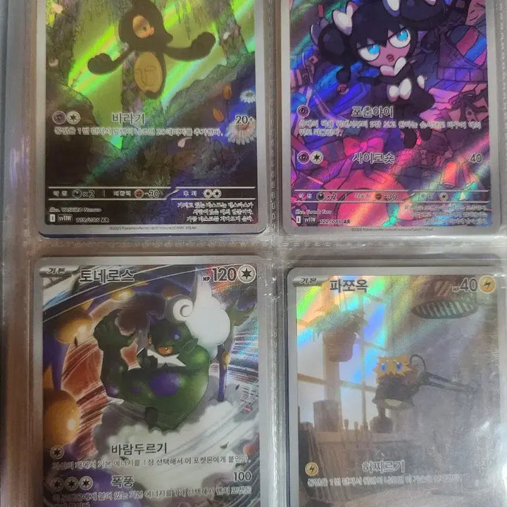[BUNJANG] Pokemon Card Binder Set / 포켓몬카드 바인더 카드세트