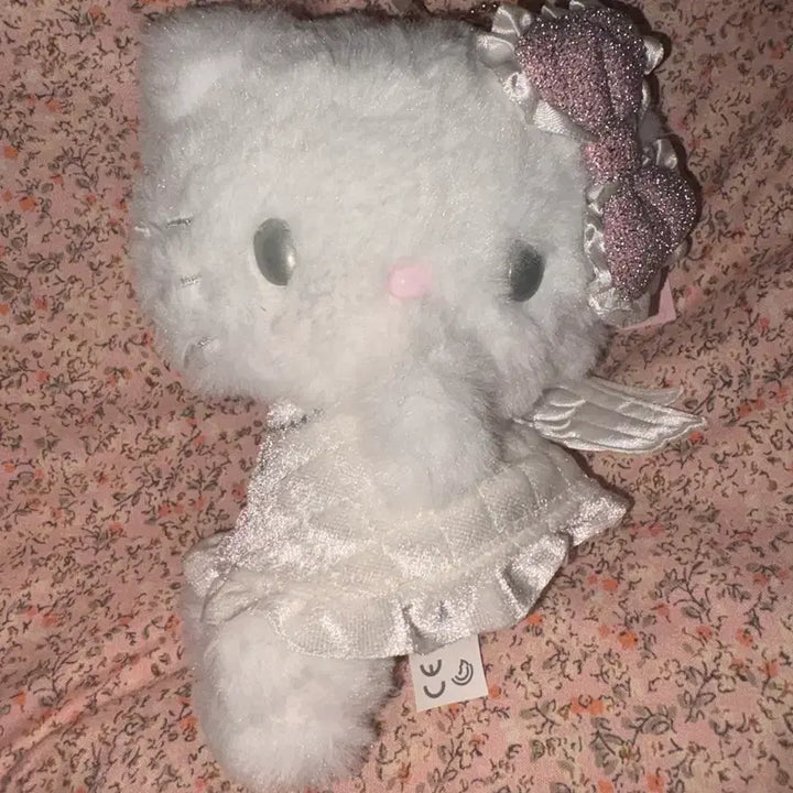 [BUNJANG] Sanrio Hello Kitty Angel Mascot Plush / 천사 엔젤 키티 마스코트 인형 팝니당 (배송비포함)