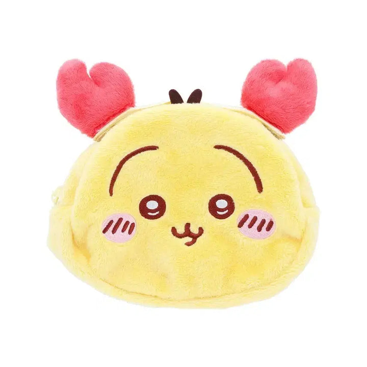 [BUNJANG] Chiikawa Crab Usagi Costume Pouch (Sealed) / [미개봉] 꽃게 우사기 나리키리 파우치