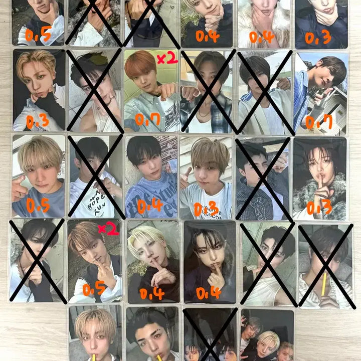 [BUNJANG] &amp;TEAM Mark On My Lucky Draw Photocard / &amp;TEAM 앤팀 마크온미 미공포 특전 앨범 포카 양도 의주 니콜라스 유마 케이 하루아