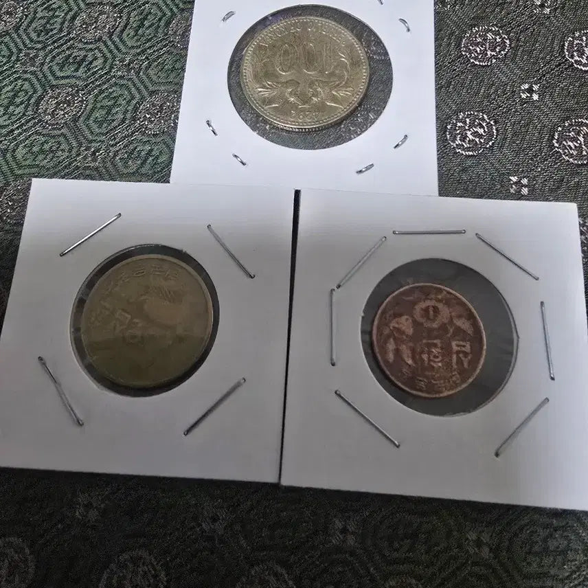 [BUNJANG] 10, 50, 100 Won Coin Set / 한국4292년 10환 50환 100환 세트