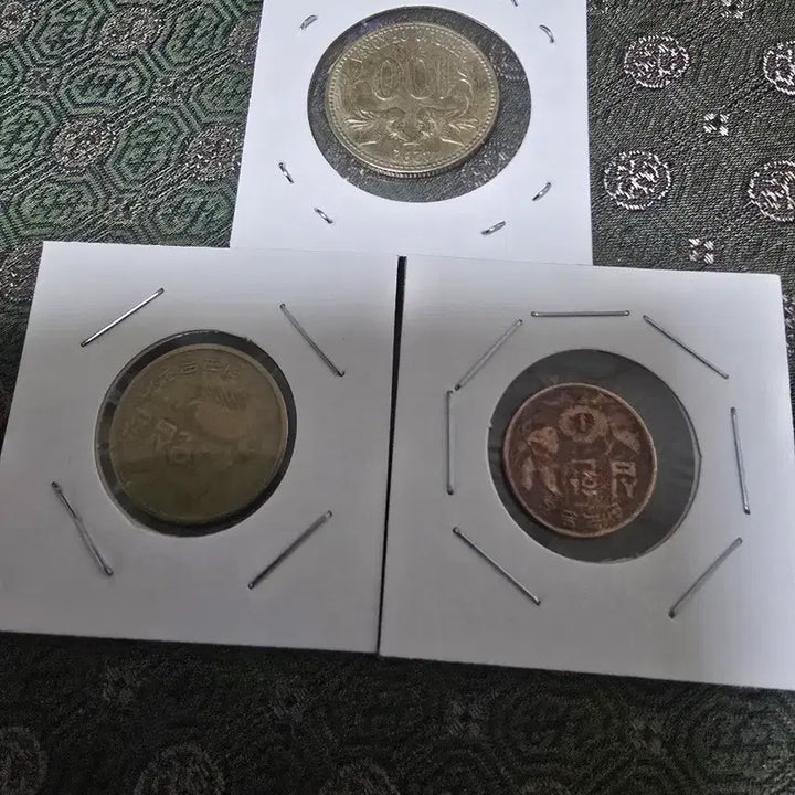 [BUNJANG] 10, 50, 100 Won Coin Set / 한국4292년 10환 50환 100환 세트