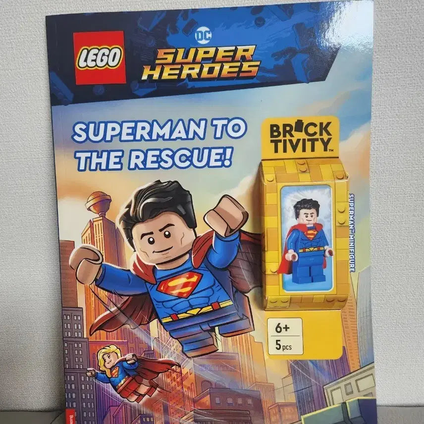 [BUNJANG] LEGO Super Heroes Superman Minifigure / 레고 슈퍼히어로즈 슈퍼맨 미니피규어