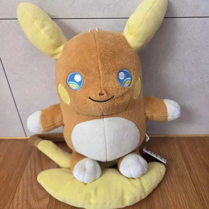 [BUNJANG] Pokémon Sun &amp; Moon Alola Raichu Plush / 포켓몬 썬 문 뎃카이누이구루미 알로라 라이츄 인형