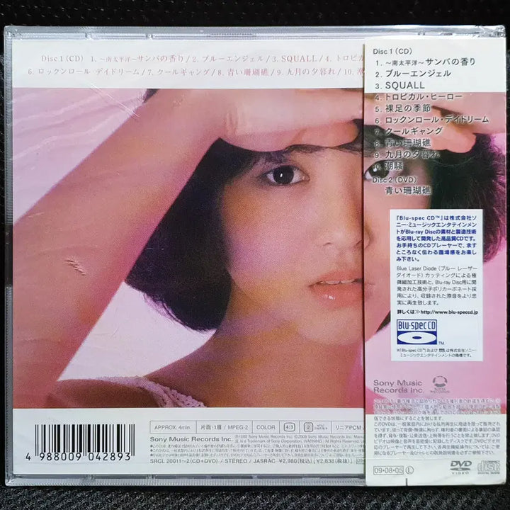 [BUNJANG] Seiko Matsuda SQUALL Picture Disc CD+DVD (Sealed) / 마츠다 세이코 SQUALL 픽처디스크 CD+DVD 미개봉 신품