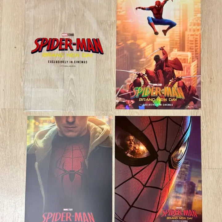 [BUNJANG] Spider-Man: Brand New Day Poster Bundle (7 Types) / <스파이더맨-브랜드뉴데이> 3주차 PET+5주차 렌티큘러+6주차 키비쥬얼 +7주차 콜라주+SX 와이드 포스터 7종 일괄 판매