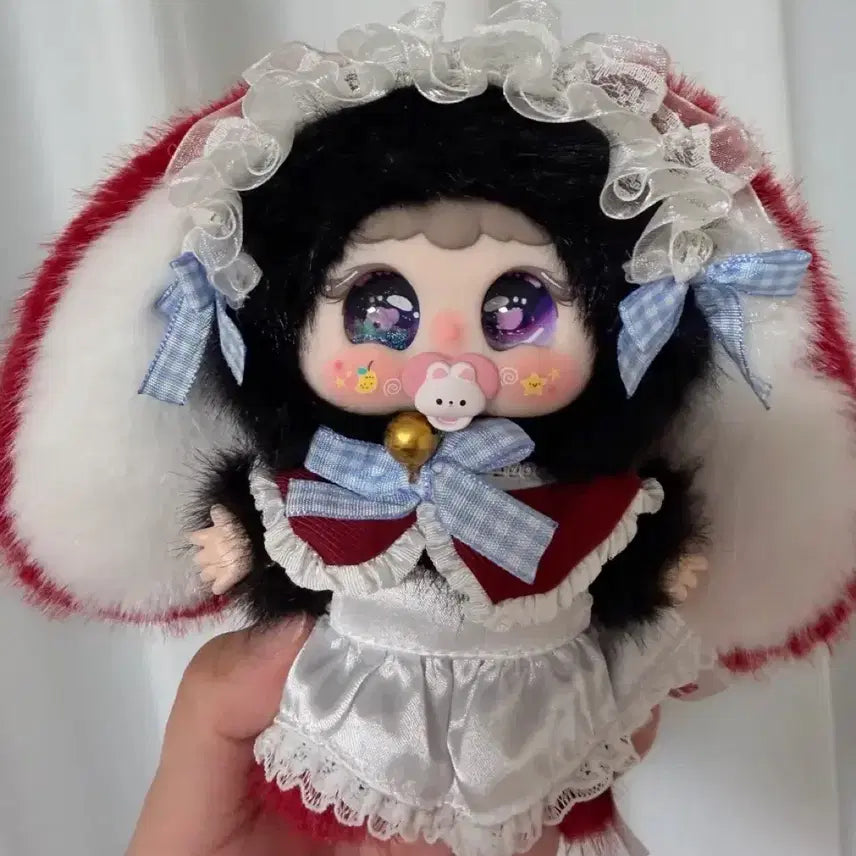 [BUNJANG] Ziimo80 Rabbit Ear Maid Outfit Doll / 지이모80