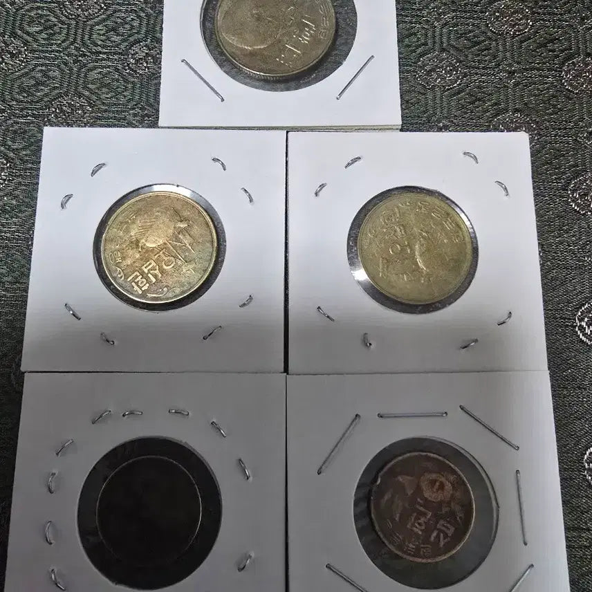 [BUNJANG] Korean Old Coin Set - 100 Won, 50 Won, 10 Won / 100환 50환 10환 세트