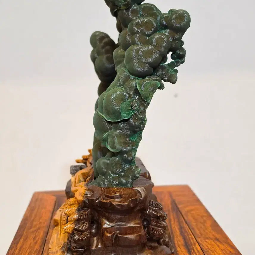 [BUNJANG] Malachite Rough Stone / 26091016 좋은 기운을 내뿜고 컬러와 융 변화가 기가막힌 자연석 말라카이트 공작석 원석 광물 수석 팝니다