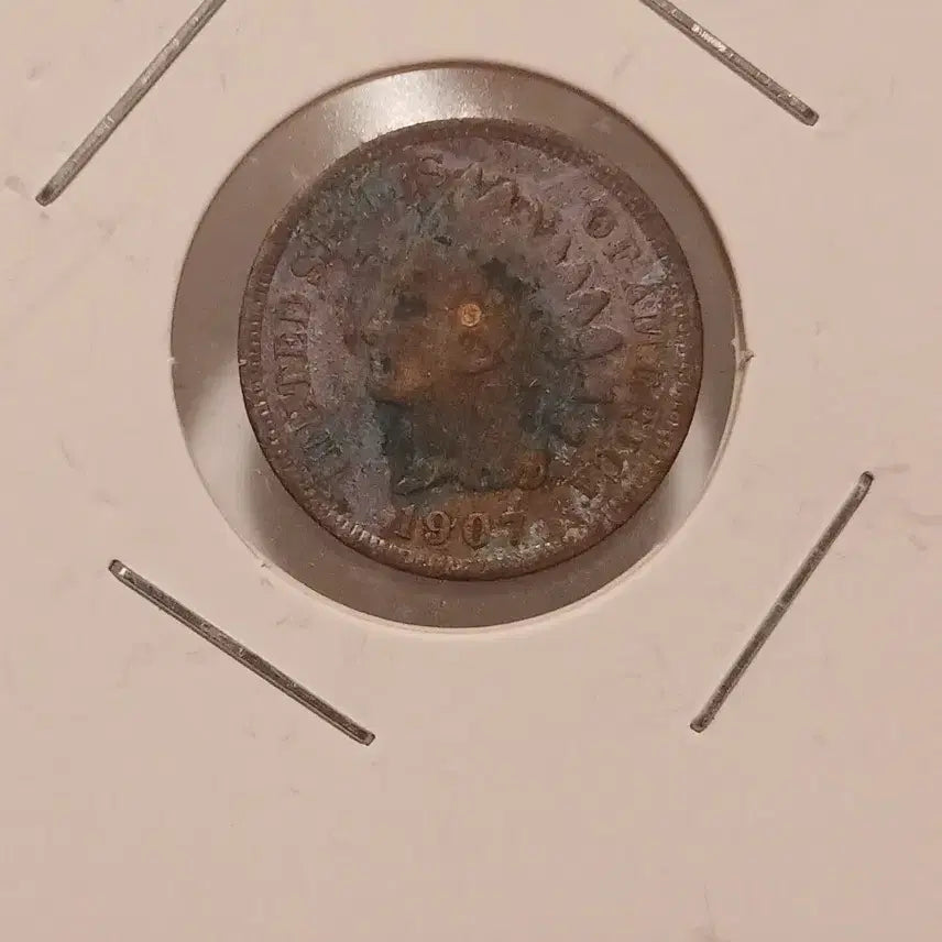 [BUNJANG] 1907 Indian Cent Coin / 1907년 인디안 센트