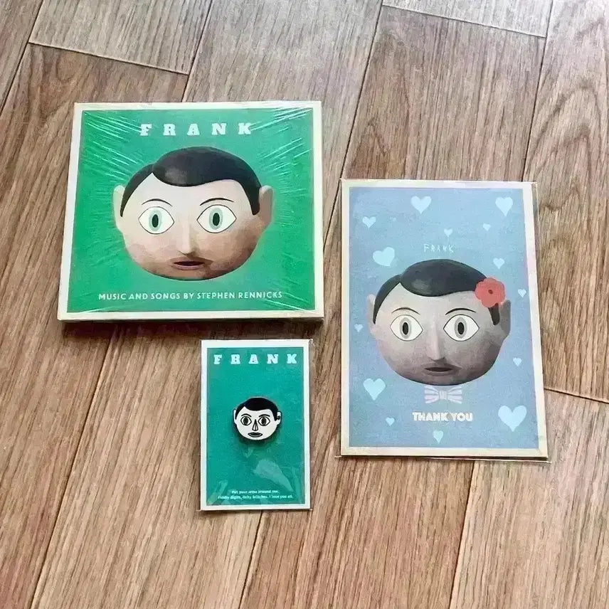 [BUNJANG] Movie Frank Badge Goods Package Postcard Set OST / 영화 프랭크 뱃지 굿즈 패키지 엽서세트 OST FRANK 아트하우스