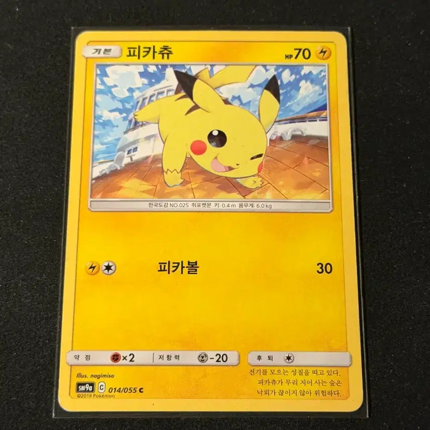 [BUNJANG] 2019 Pikachu Pokemon Card / 2019 포켓몬카드 피카츄