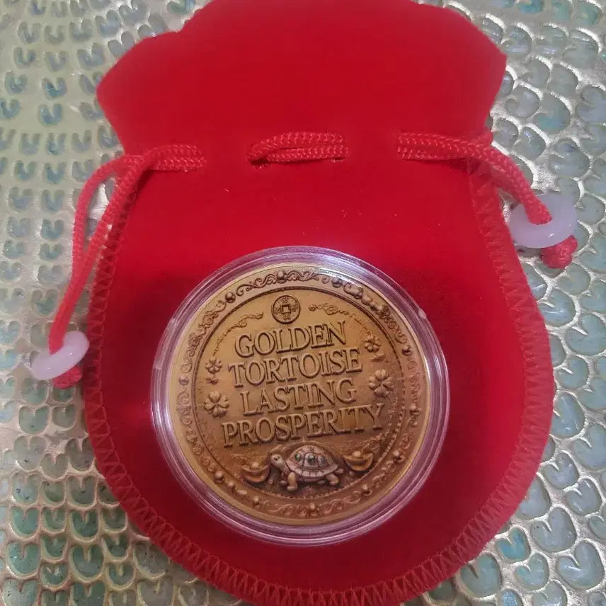 [BUNJANG] Golden Coin Turtle of Fortune / 복 거북이 황금 코인