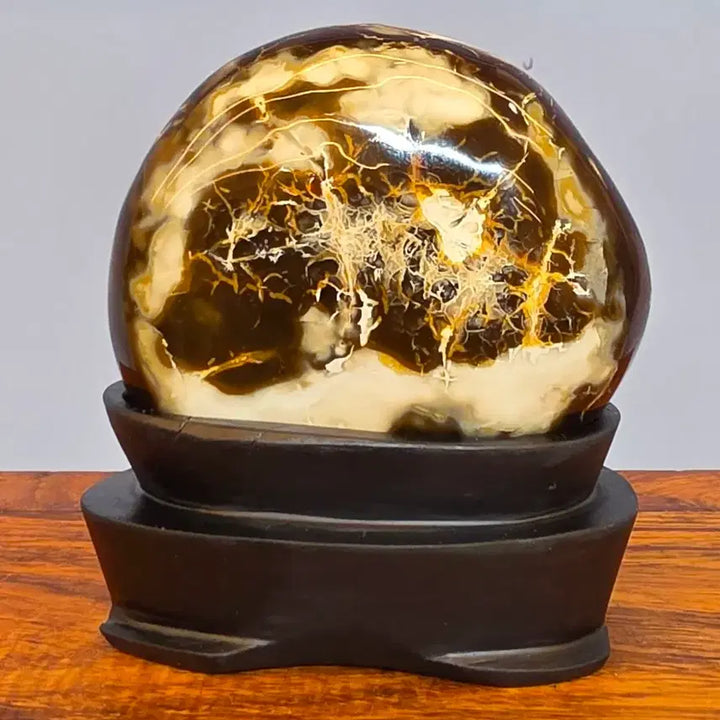 [BUNJANG] Madagascar Agate Stone Display / 26091019 좋은 기운을 내뿜고 컬러와 문양이 영롱한 마다가스카르 마노석 광물 수석 팝니다
