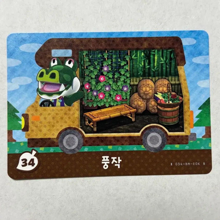 [BUNJANG] Nintendo Animal Crossing Amiibo Card 