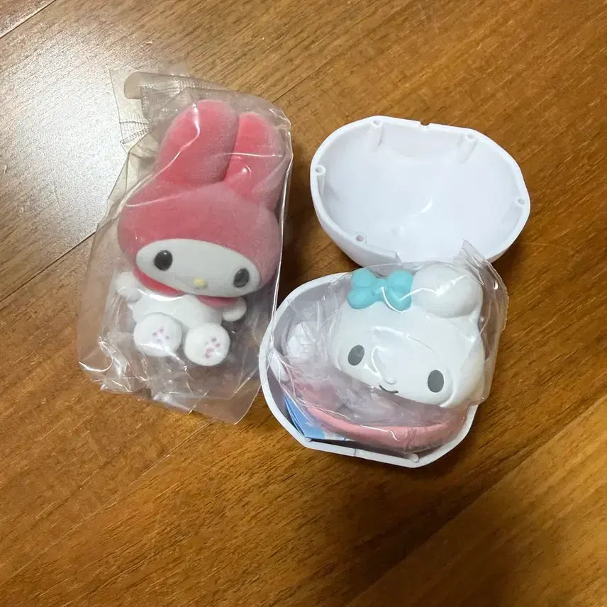 [BUNJANG] Sanrio My Melody Snowman Plush Set / 산리오 마이멜로디 가챠 일괄(봉제인형스타일, 눈사람)