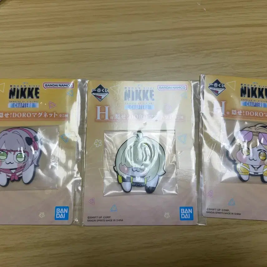 [BUNJANG] Ichiban Kuji Nikke Chapter 8 H Prize Dorodoro Magnet Bundle Set / 이치방쿠지 니케 제일복권 챕터8 h상 도로롱 마그넷 일괄