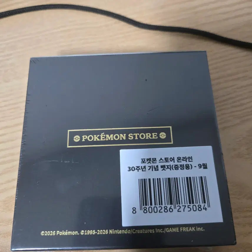 [BUNJANG] Pokemon 30th Anniversary September Badge / 포켓몬 30주년 뱃지 9월