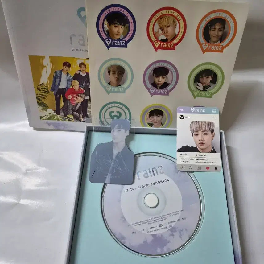 [BUNJANG] RAINZ Sunshine 1st Mini Album Signed CD / (비매)레인즈 Sunshine 1집 미니앨범 사인cd 입니다 깨끗합니다