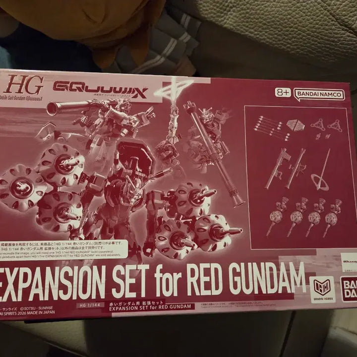 [BUNJANG] HG Red Gundam Expansion Set / HG 붉은건담 추가세트 포함